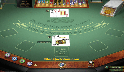 Atlantic City Gold Series Blackjack