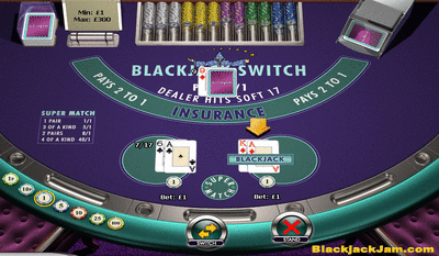 Playtech Blackjack Switch